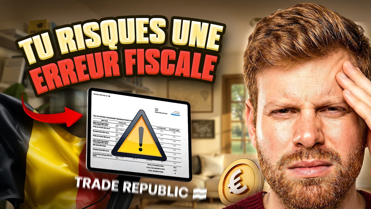 Corriger la Taxe sur les Opérations de Bourse avec Trade Republic (spécial Belgique)