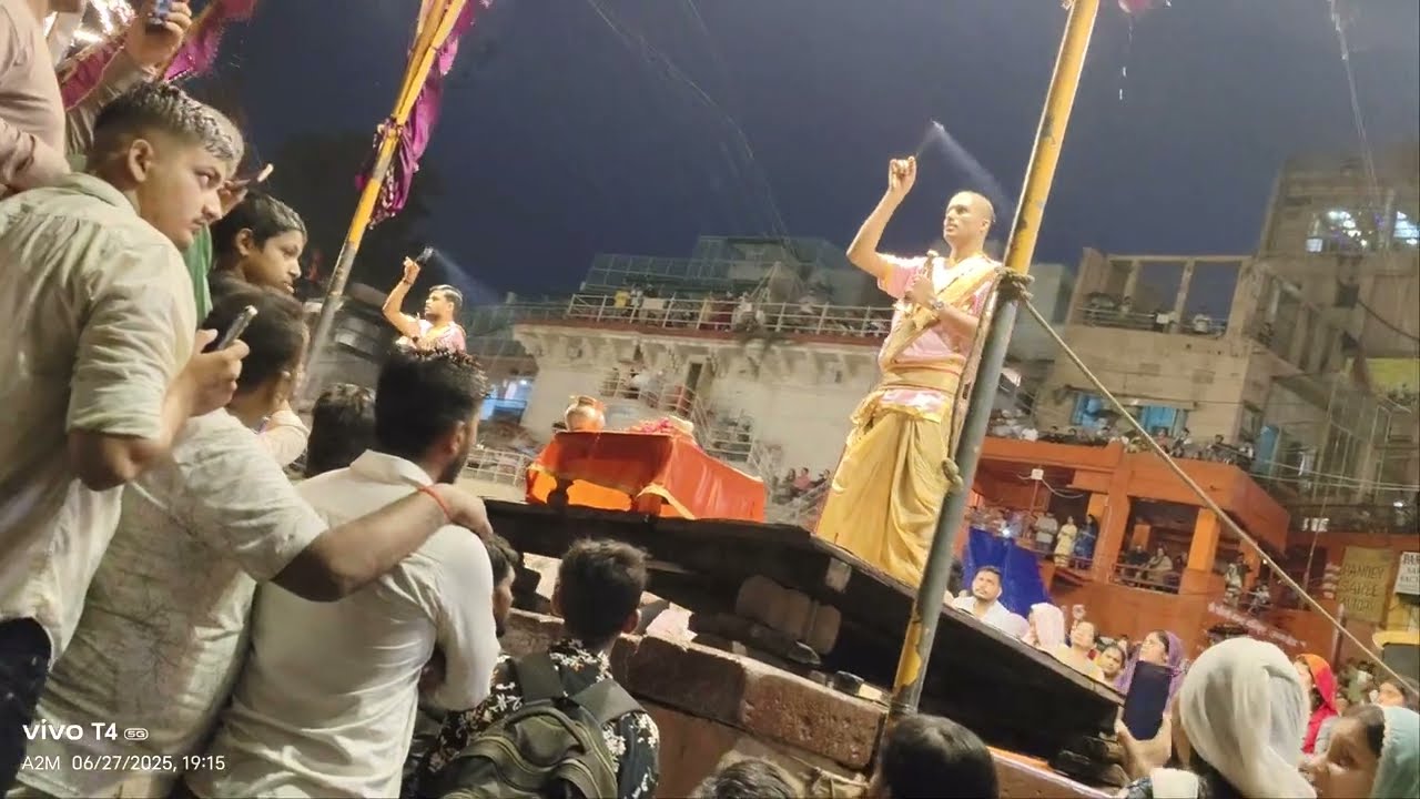 Ganga. Arati part 1//at Varanasi// jai ma ganga @ganga arati //