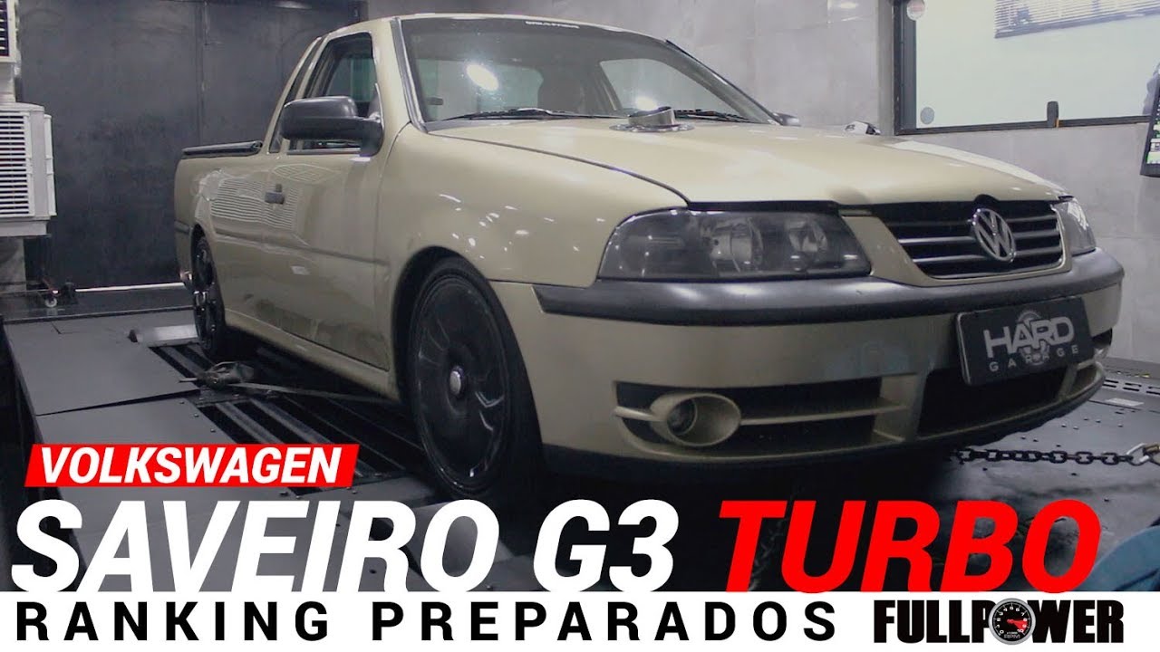 Ranking Preparados FULLPOWER: VW Saveiro G3 com 2.0 16V turbão. ANIMAL!!!