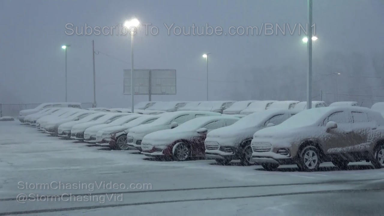 Harrisburg And Hershey PA Winter Storm, 2/17/2018
