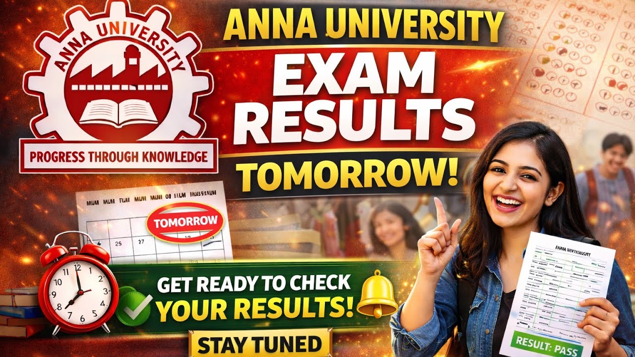 Anna University Nov/Dec semester exam result