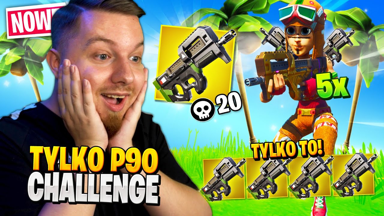 Tylko MITYCZNY zestaw 5 x P90 w Fortnite ... (Pay 2 WIN!)