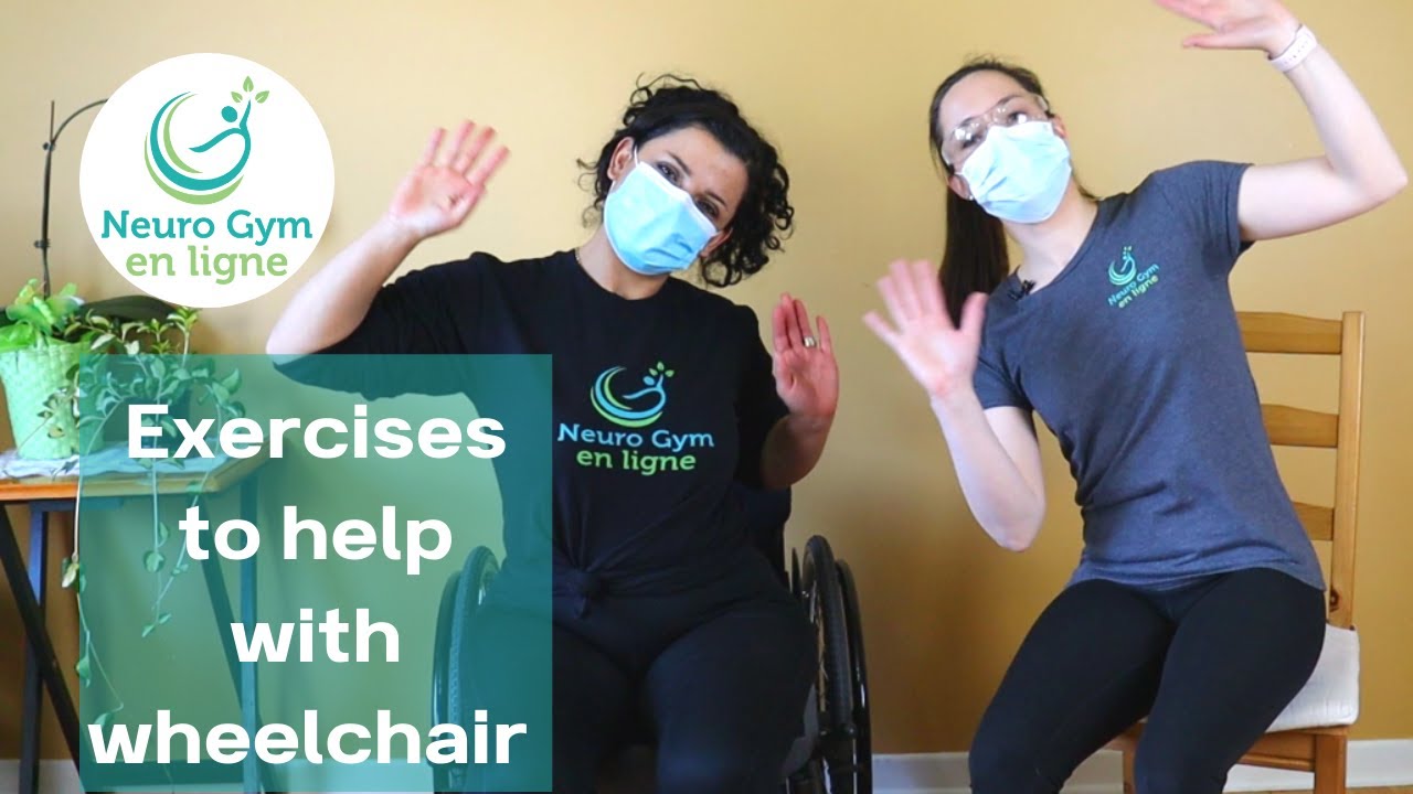 Exercises for wheelchair users│To help prevent injuries and improve function