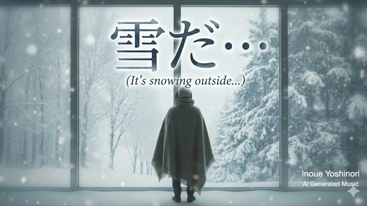 雪だ… (It's snowing outside...) / yoshinori inoue 【Original / Suno AI】