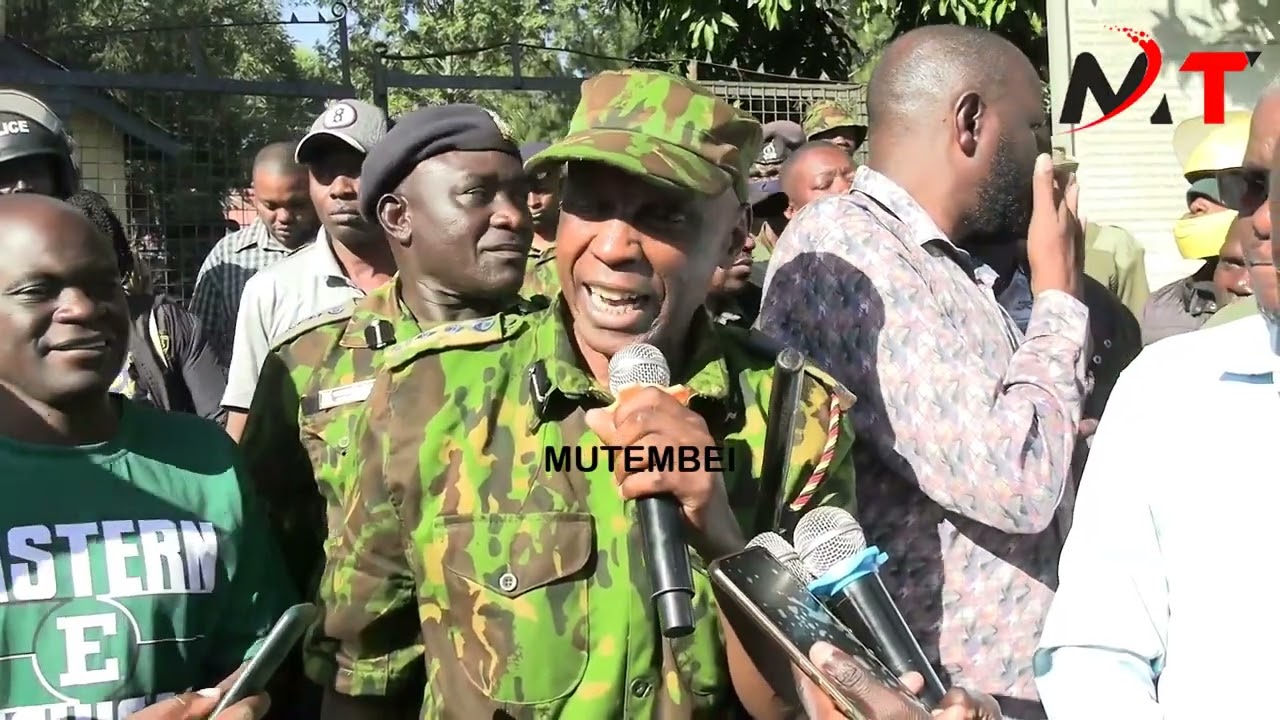 CHAOS WATCH MP DICK MAUNGU LEADs PROTEST IN LUANDA OVER HIGH RISE OF KILLINGs