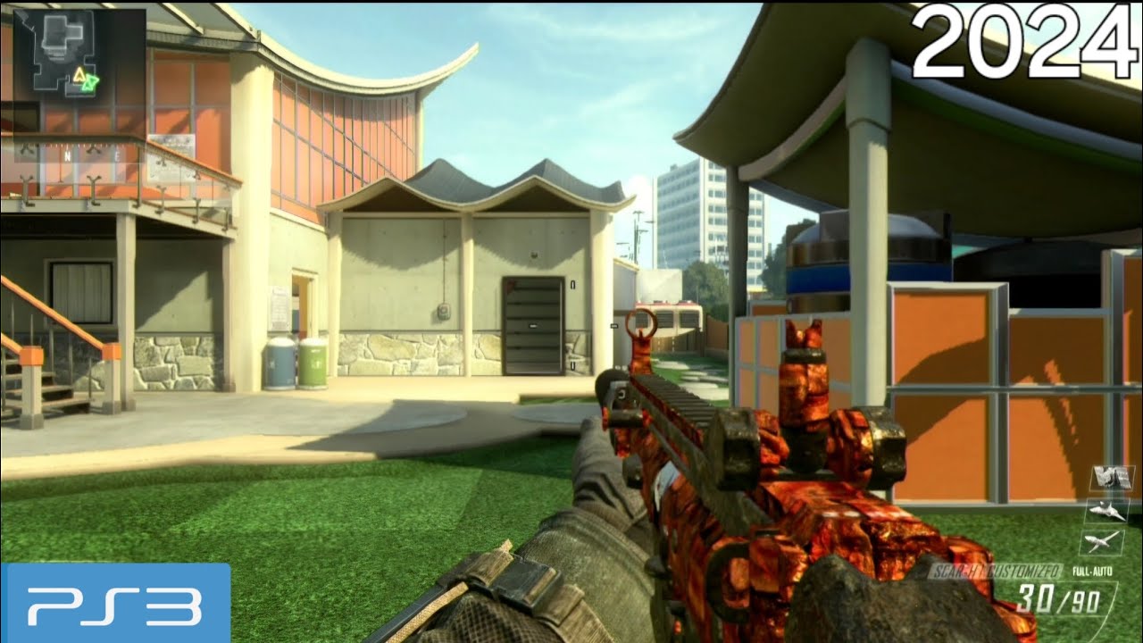 Black ops 2 in 2024 ps3 Gameplay.