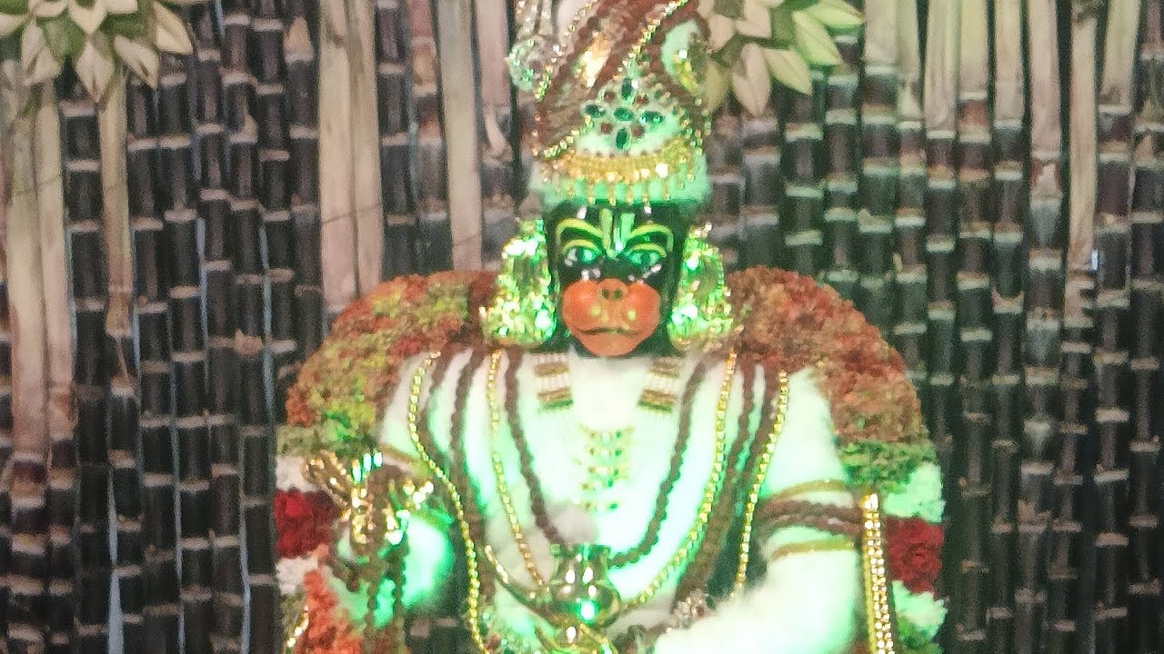 శ్రీ సింగరకొండ ప్రసన్నాంజనేయ స్వామి తిరుణాల మహోత్సవాలు స్పెషల్ అలంకారం 