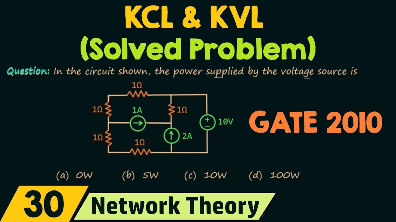 KCL and KVL (Solved Problem)