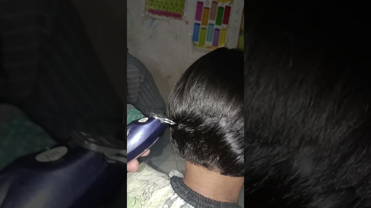 Potong rambut model Bob nungging untuk anak SD 