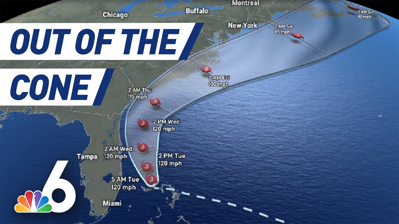 Florida No Longer in Hurricane Dorian's 'Cone of Concern' | NBC 6