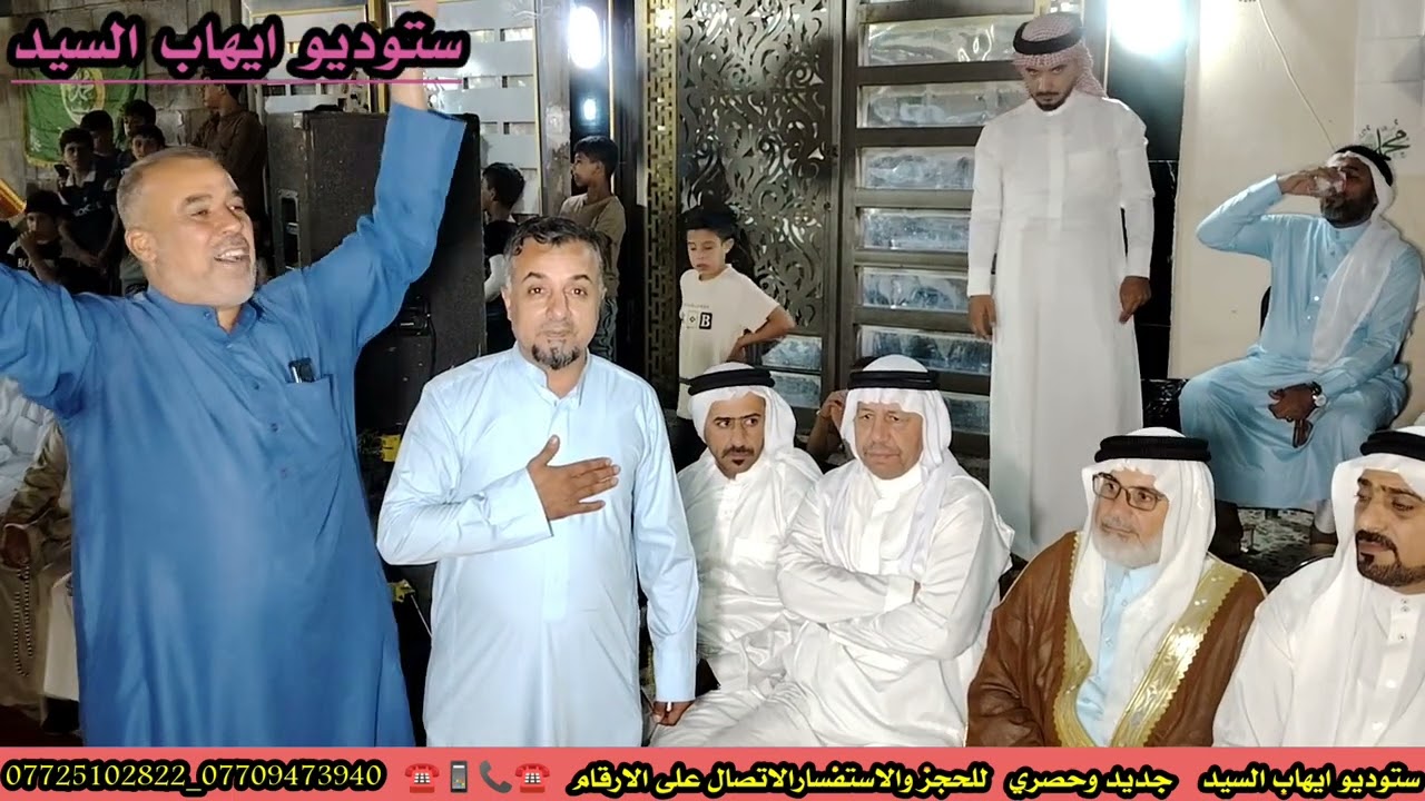 المداح علي الدليمي ف1 المنقبه النبويه بمناسبة مولد سيدنا النبي دار السيد مهند الدليمي   منطقة يارمجه