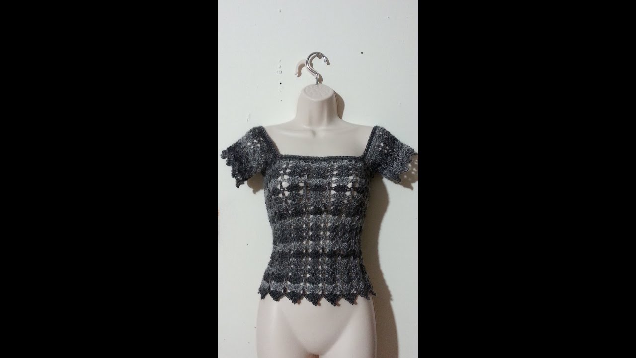 Easy Crochet Top Tutorial - Casually Formal