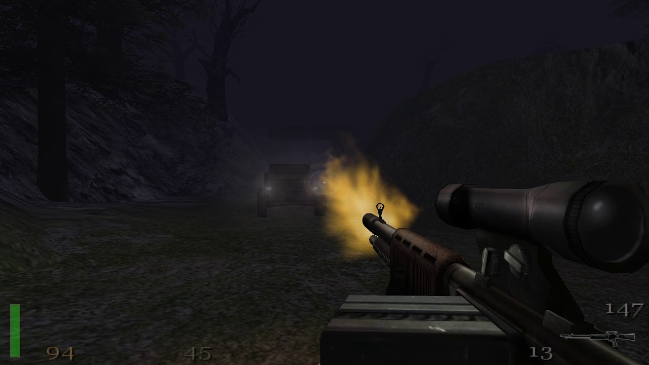 Return To Castle Wolfenstein Level 23: Unhallowed Ground (I am death incarnate difficulty)