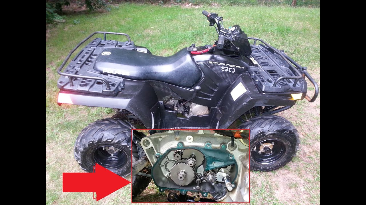 2008 Polaris Sportsman 90 Broken Transmission Gearbox FIX 90cc 110/ Outlaw 90cc/ outlaw 110