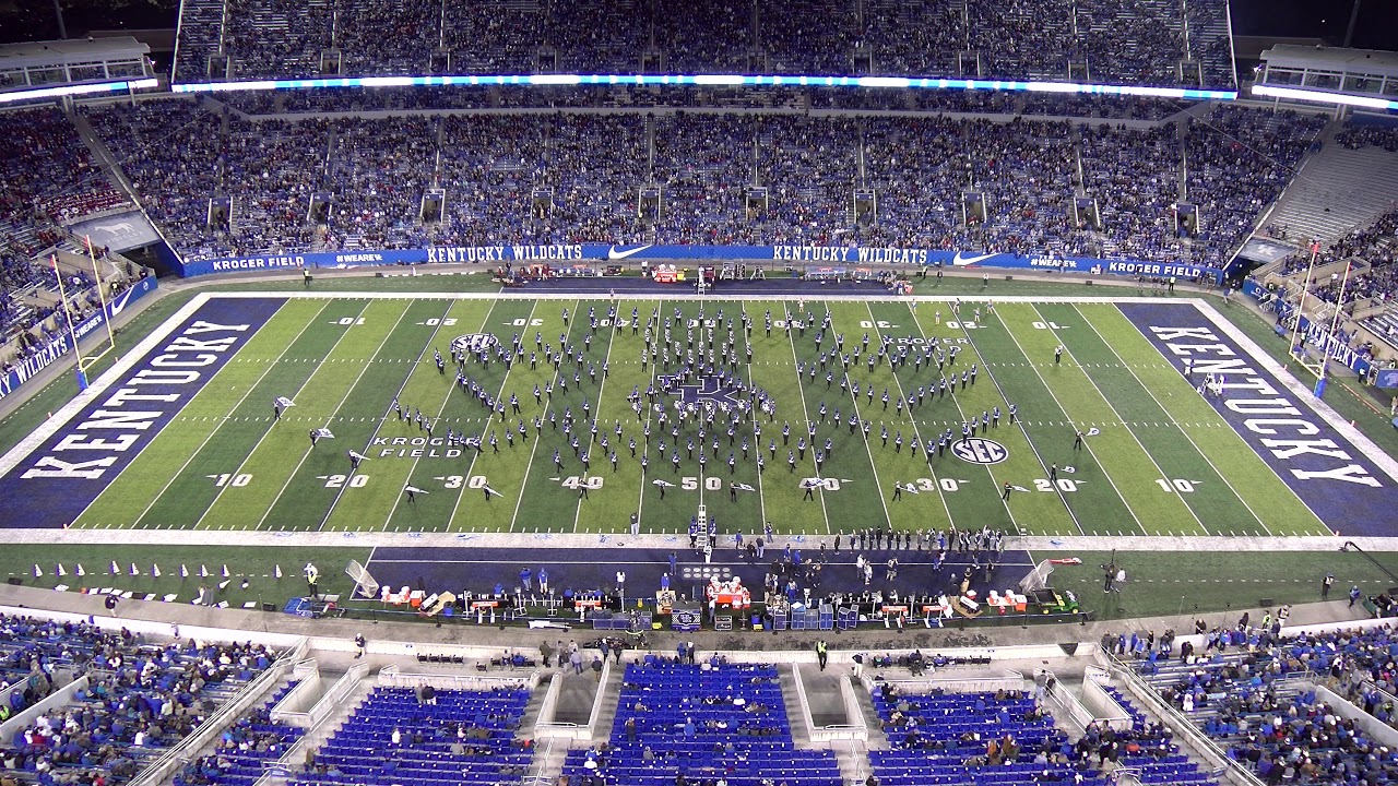 University of Kentucky Wildcat Marching Band 10-12-19 TV Themes Show