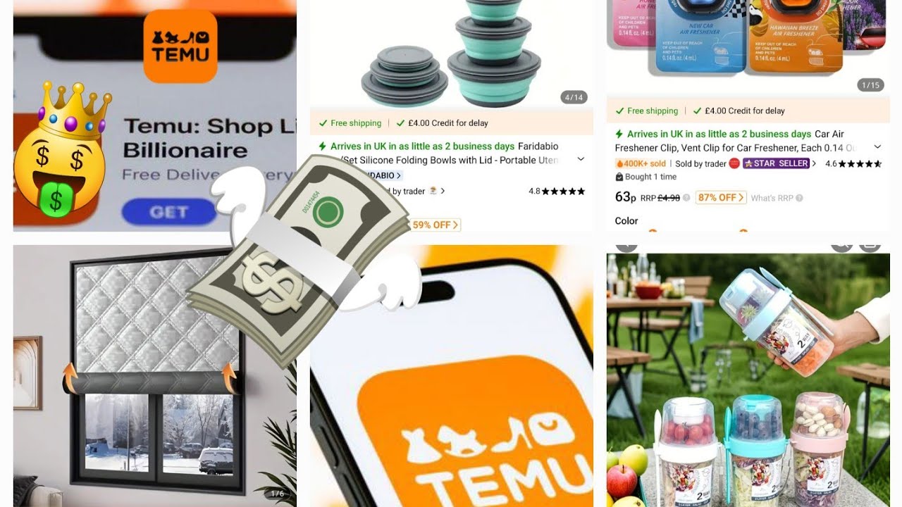 Распаковка посылок с магазина TEMU #unpacking #temu 