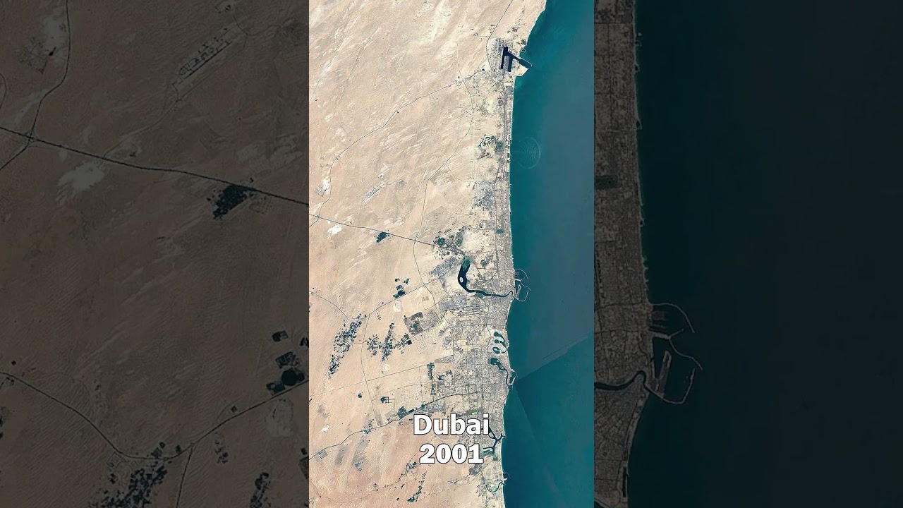 36 Years In 13 Seconds: Dubai UAE Timelapse