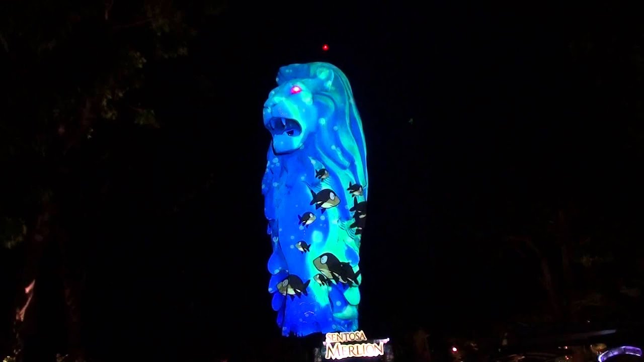 SG50 Sentosa Merlion