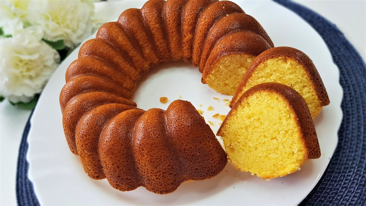 Super Easy Fluffy Corn Flour Cake 🌽 You’ll want to bake it every day!