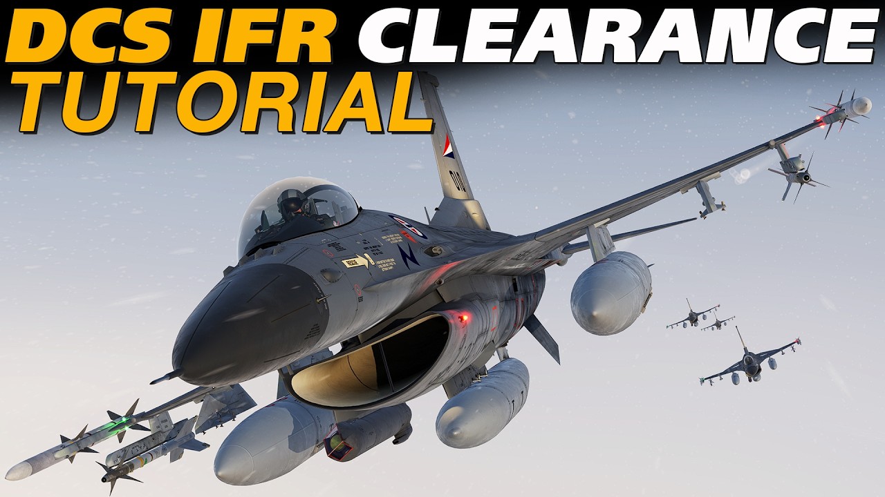 IFR Clearance Tutorial in DCS World | CRAFT Method!