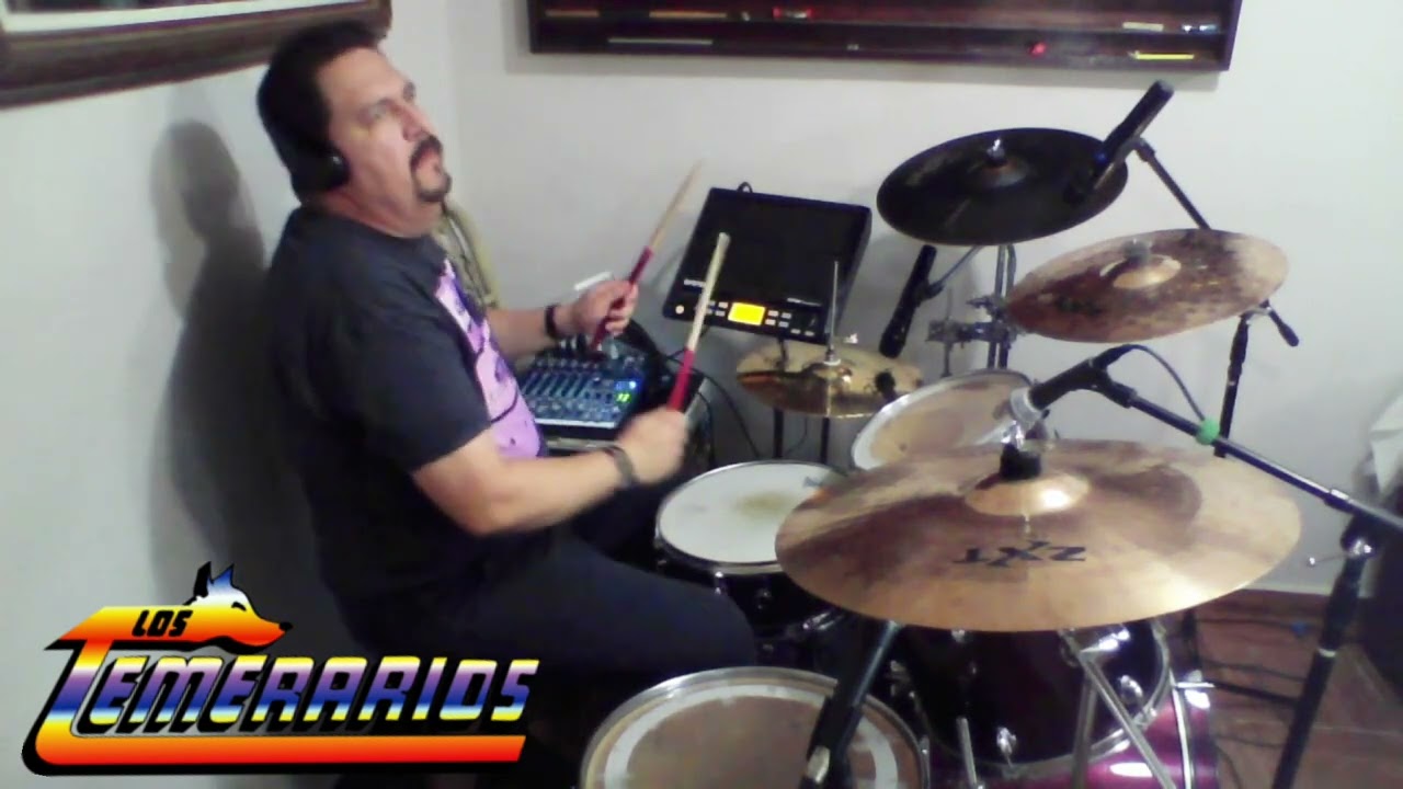 Los temerarios Mix,  drum cover .