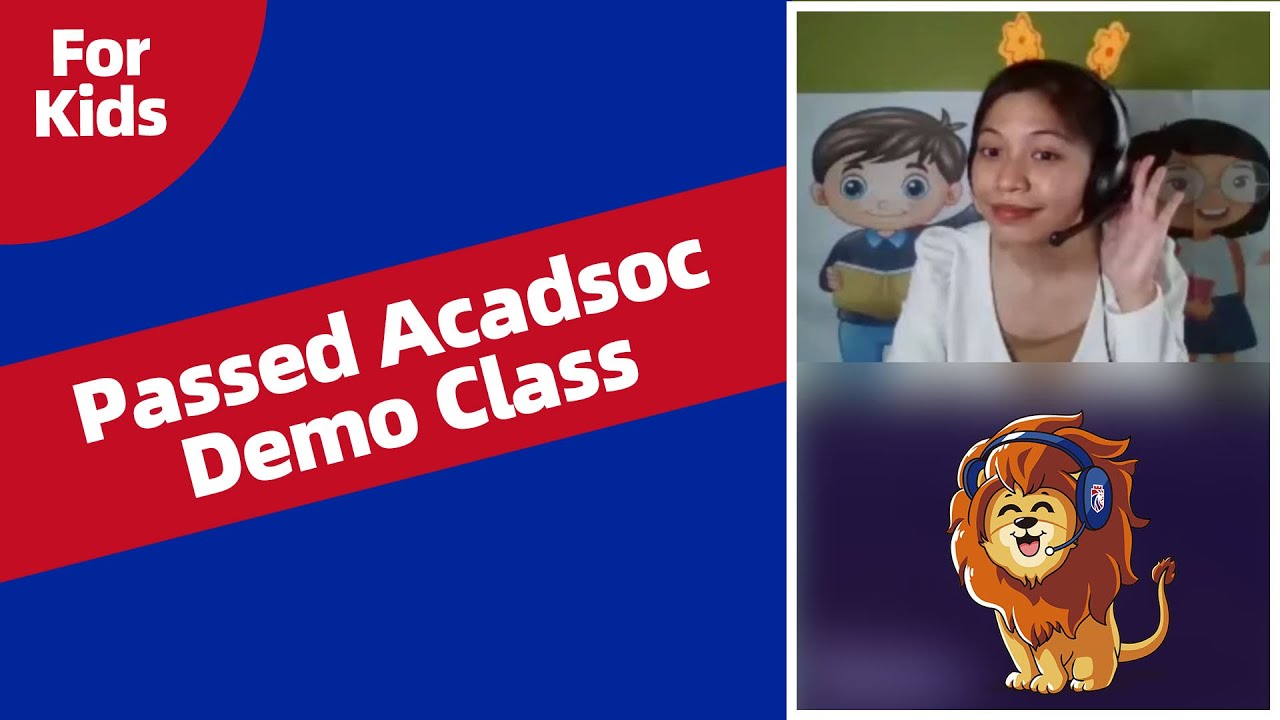 Passed Acadsoc Demo Class in April 2021 | Online English tutor | How to pass Teaching Lesson