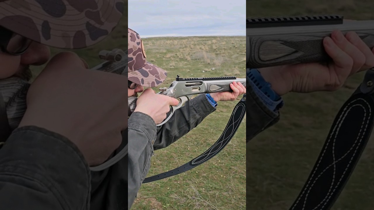 The Marlin 1895 SBL! #Marlin #4570 #leveraction #1895 #idaho #shooting #shoot