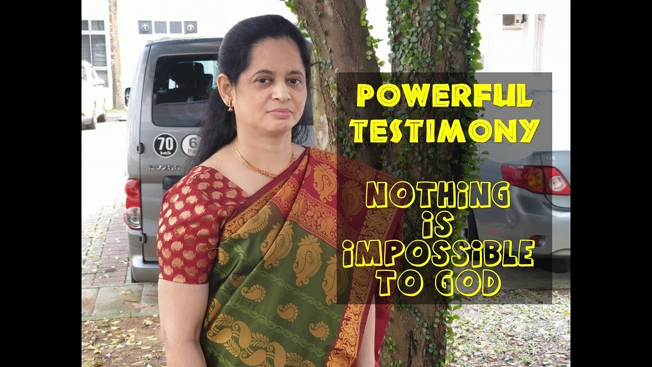 Amazing Testimony - Glory to God!