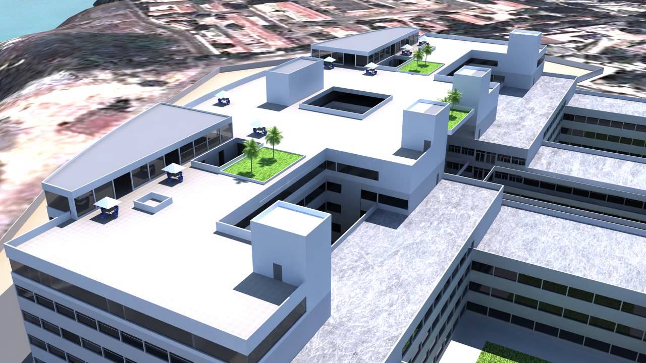 Nouvel hopital Le Dantec - Projet de construction 1/2