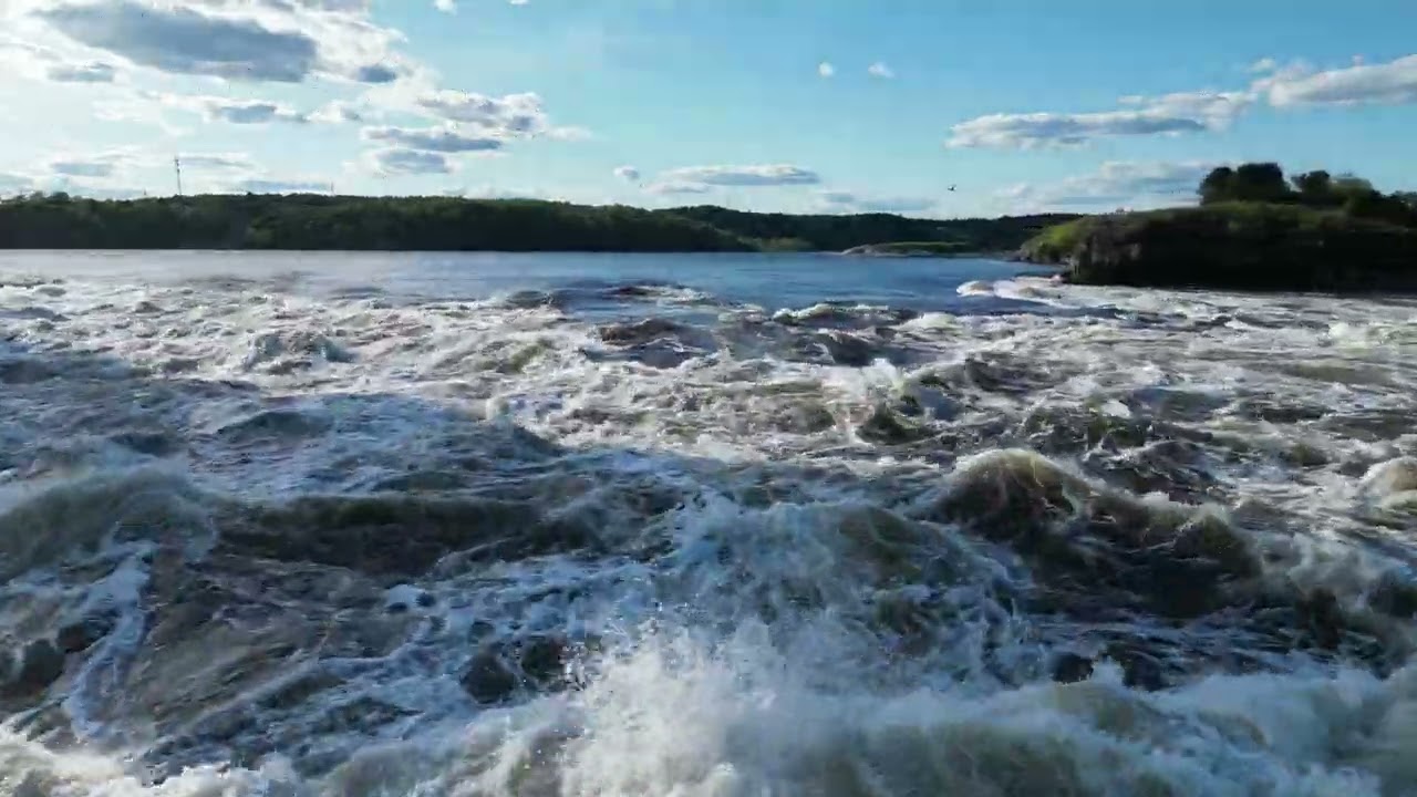 Low Tide Fury at the Reversing Falls | Saint John, New Brunswick