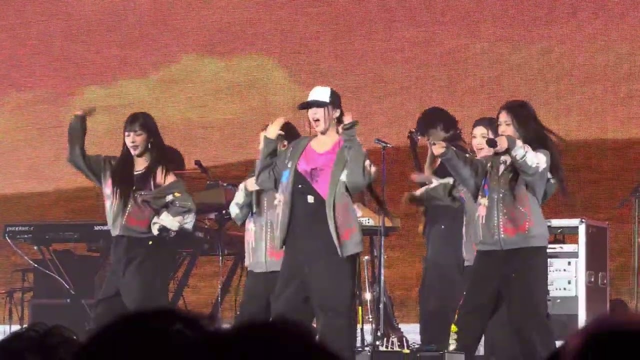 NewJeans, Attention , Ditto , OMG オープニング3曲メドレー ,Coke STUDIO LIVE 2024 2日目　,2024/10/20 #newjeans