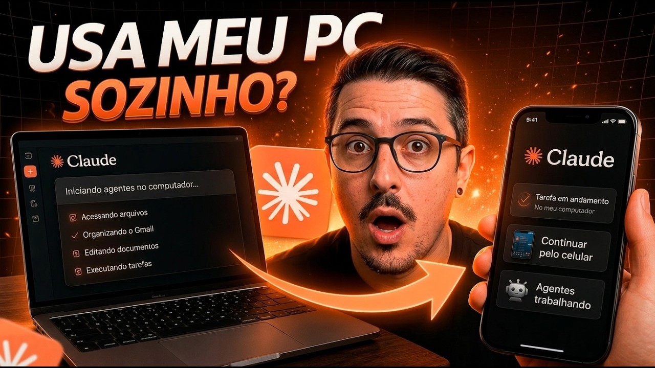 Como instalar o Claude no PC e no celular e ter um agente trabalhando por voc&ecirc;