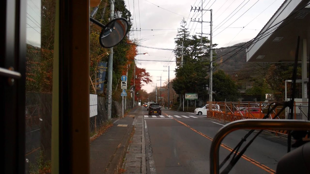 【前面展望】御殿場プレミアム・アウトレット～仙石～強羅駅【箱根施設めぐりバス「skylight」】