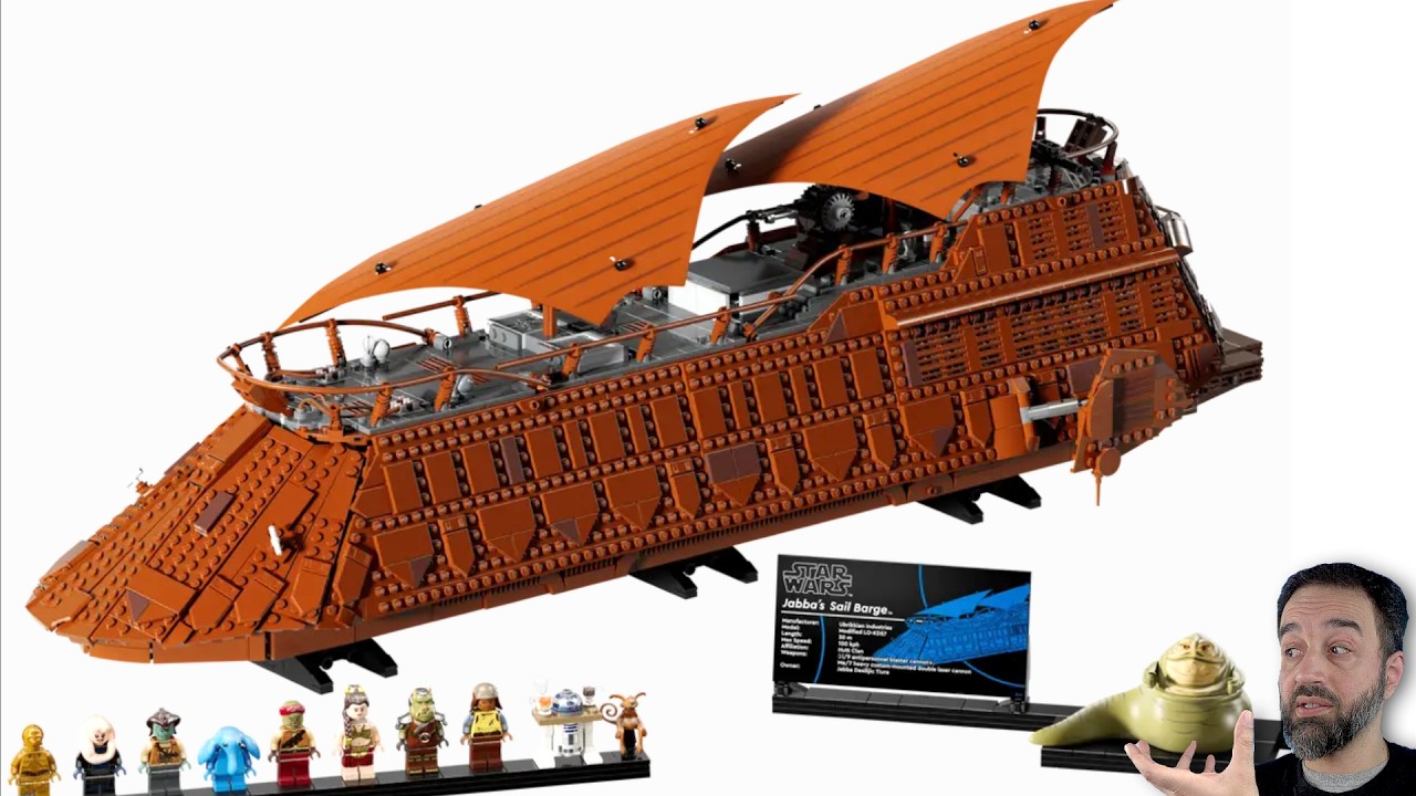 LEGO Star Wars UCS Sail Barge brutal thoughts: It's good, not perfect, price is PREPOSTEROUS | 75397
