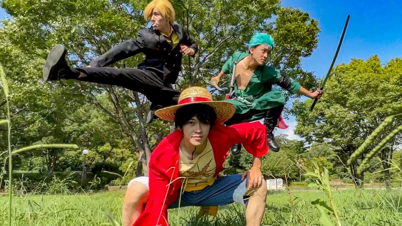 Я пытался снять ONE PIECE PV, который двигается как настоящий.