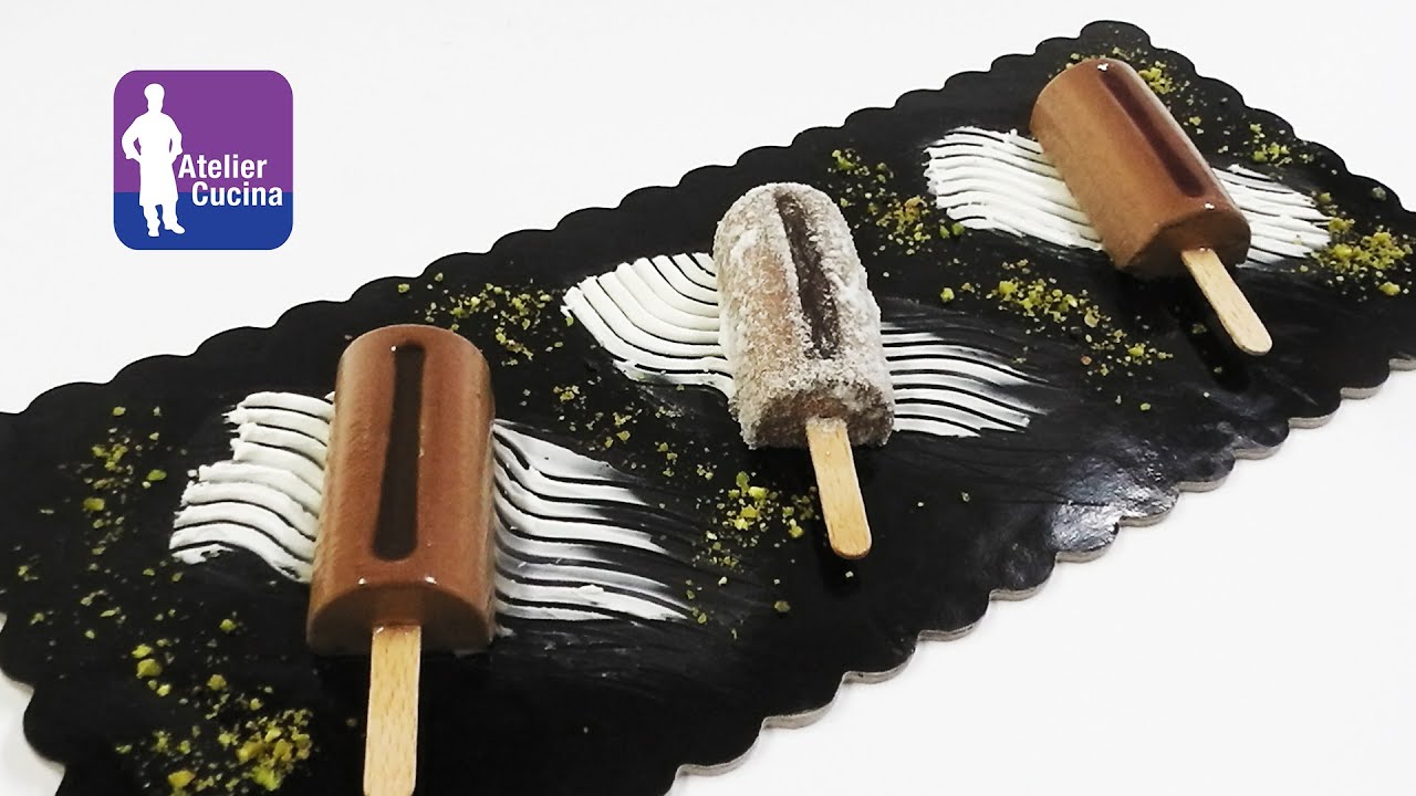 Mousse al cioccolato fondente (Gelato a stecco mignon)