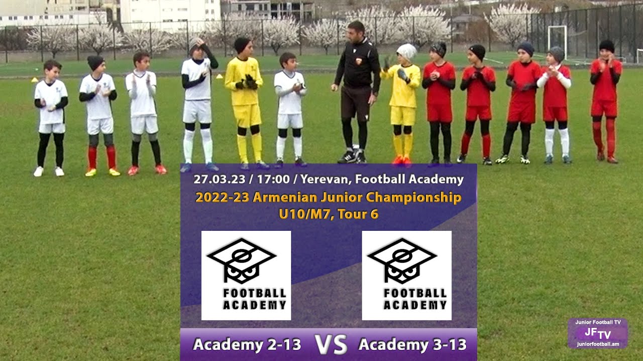 Academy 2-13 (3-2) Academy 3-13 (27.03.23) 2022-23 AJC U10/M7, Tour 6