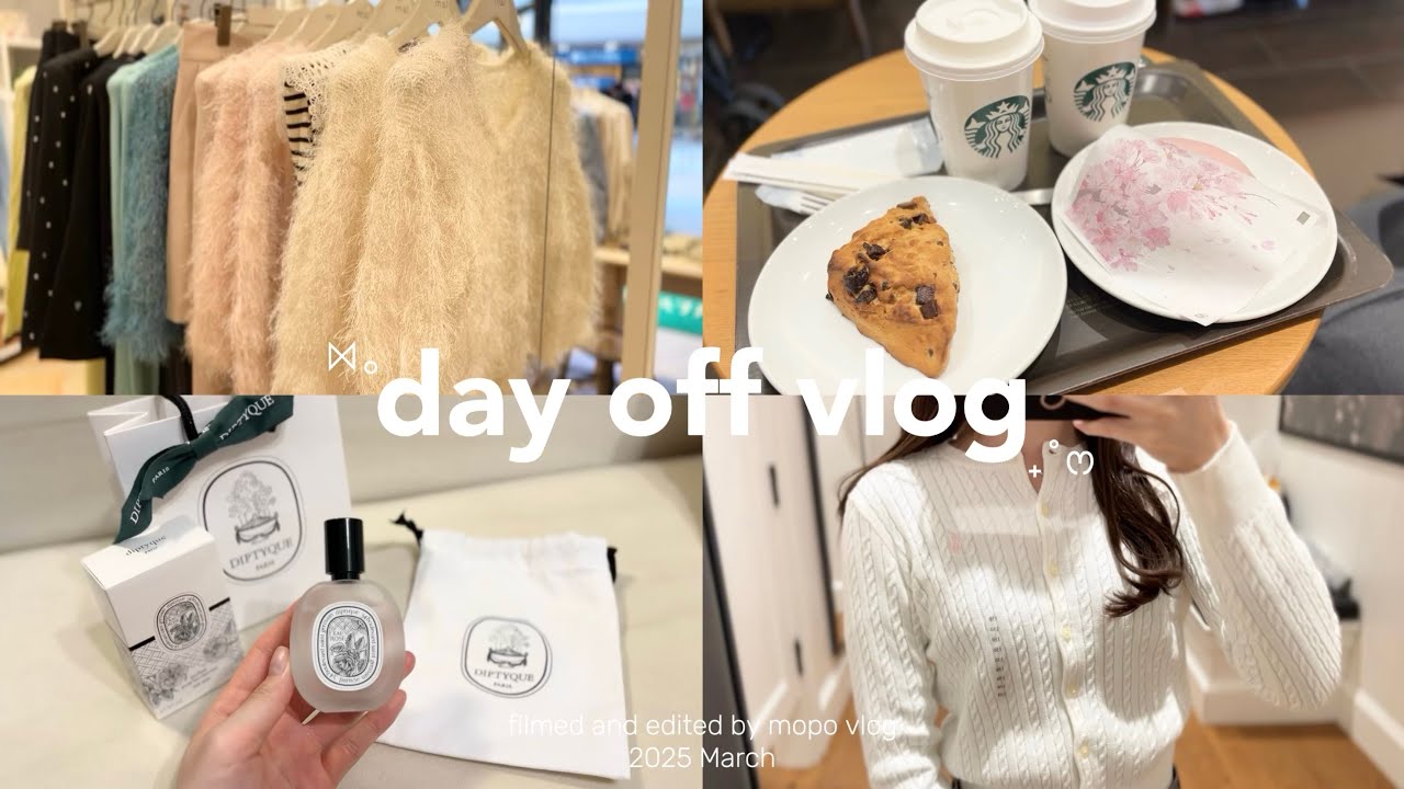 vlog⌇アウトレットで春服の買い物をする社会人の休日👜🩰|購入品紹介👚|自炊記録🍳|縁切り神社|滋賀竜王アウトレット