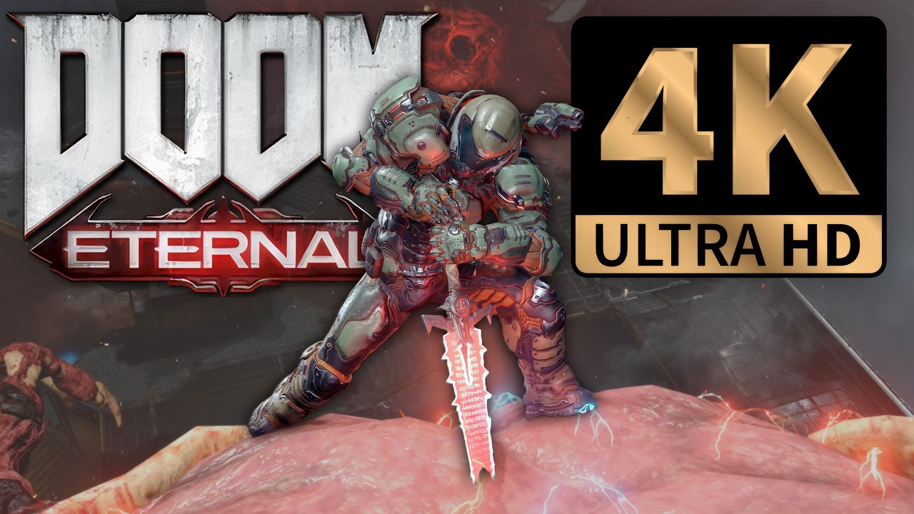 DOOM ETERNAL & DLC | All Praetor Suit Cutscenes | Ultrawide 4K HD 60 FPS