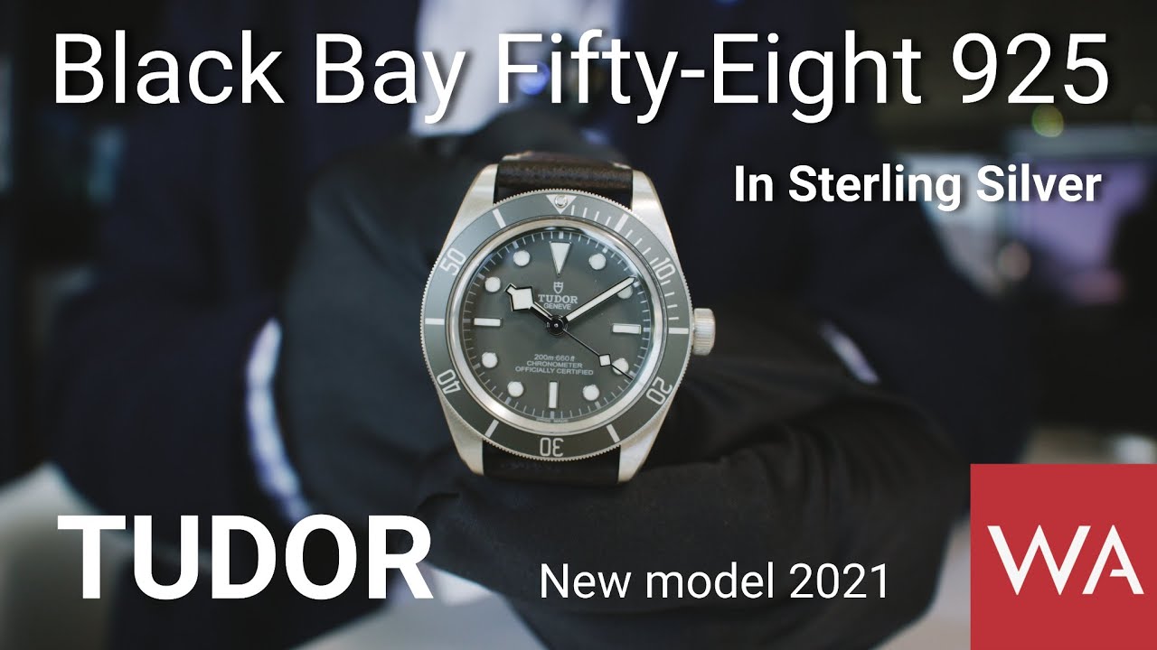 TUDOR Black Bay Fifty-Eight 925. Sterling Silver. New Model 2021