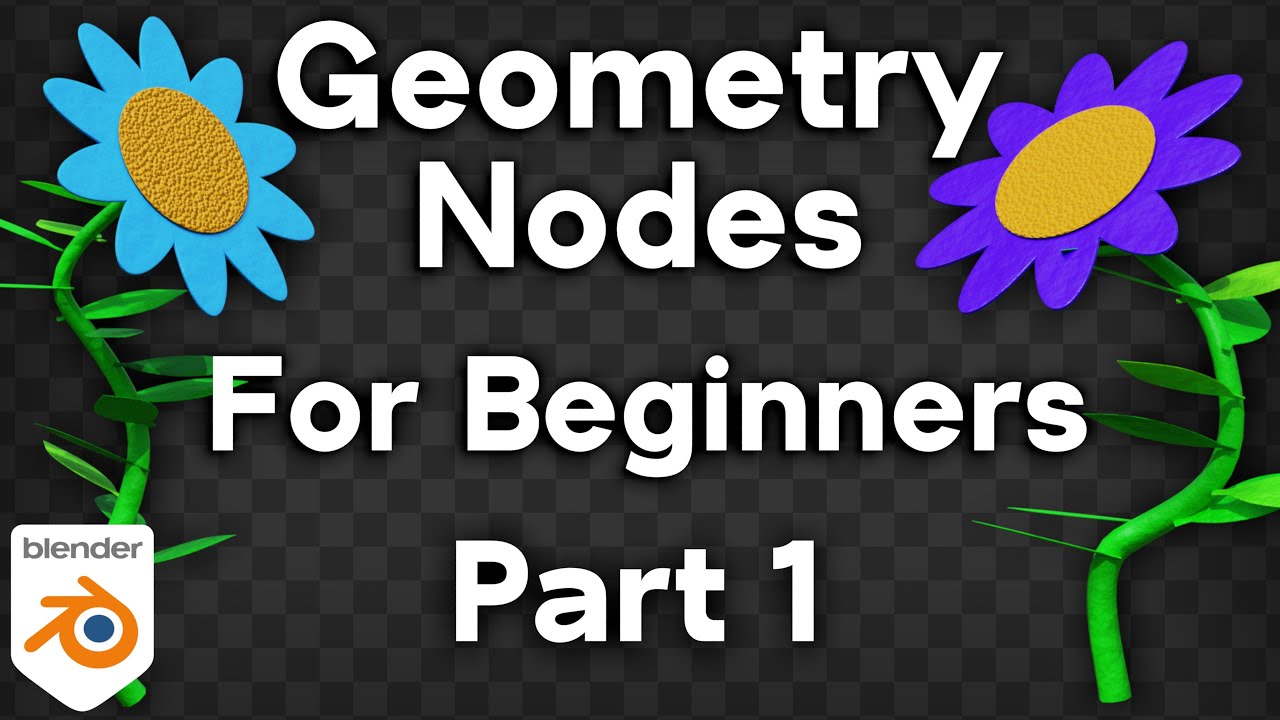 Geometry Nodes for Complete Beginners - Part 1 (Blender Tutorial)