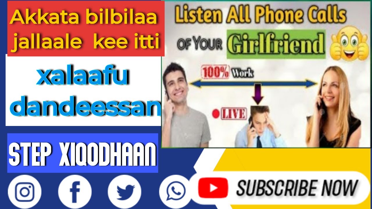 Akkata bilbilaa Abbaa barbadaan irraatti hidhuu dandeessan imo whatsapp mesnger
