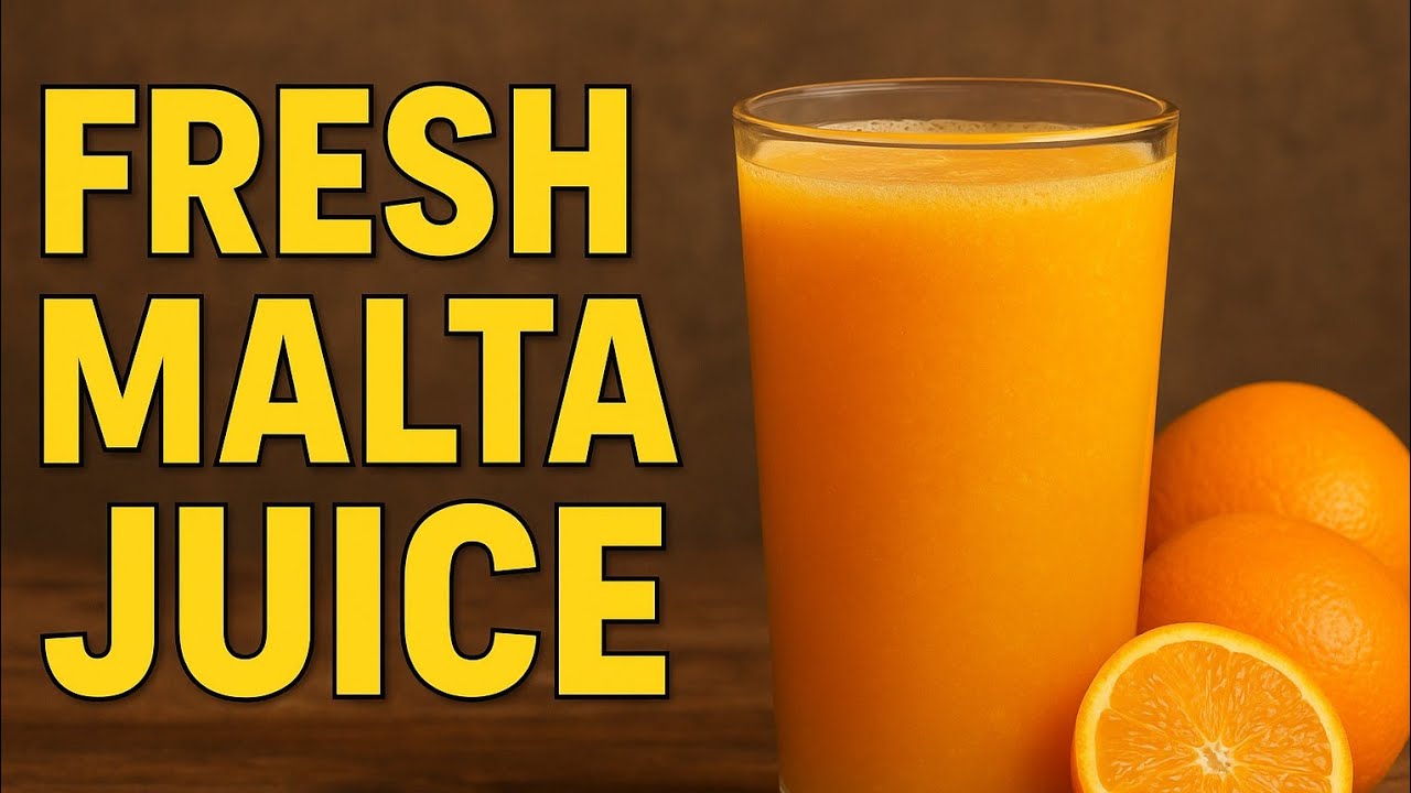 “Fresh Malta Juice Recipe | Vitamin C Packed Winter Drink”