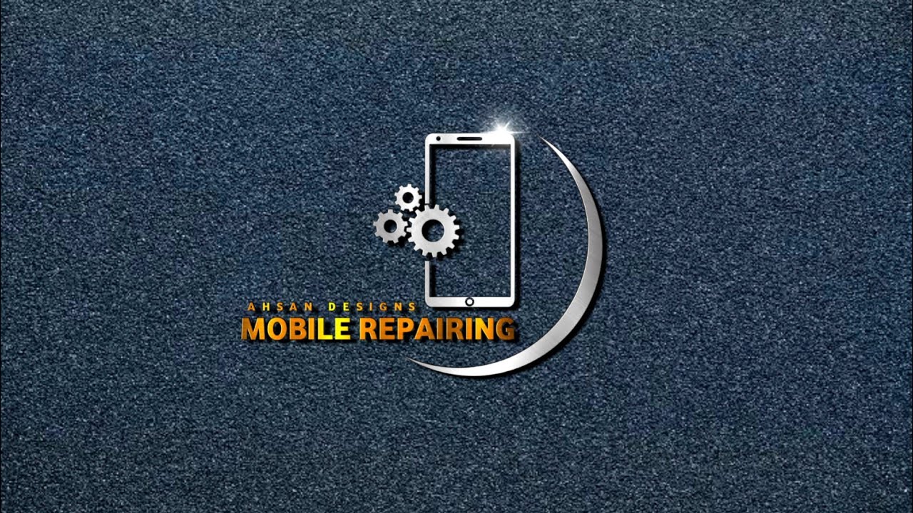 Mobile repairing logo design on pixallab