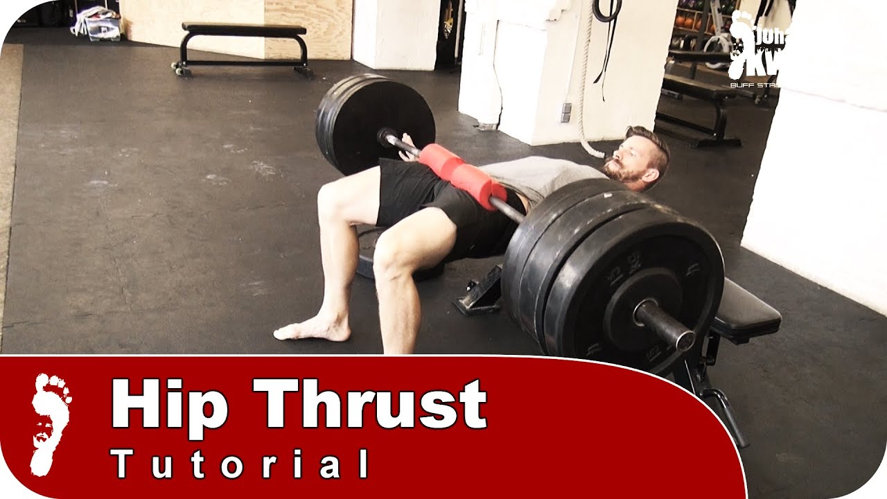 Hip Thrust (Hüftstoß) | Tutorial zur richtigen Technik