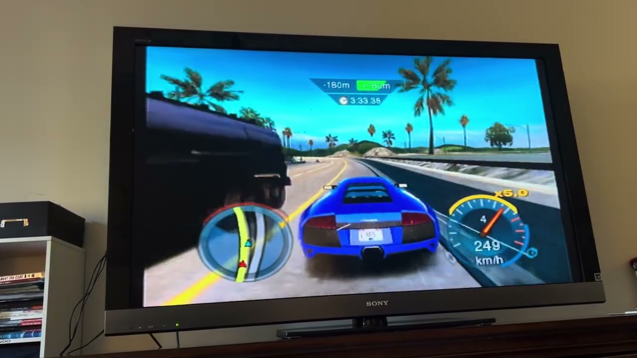 Need For Speed Undercover PS2 Highway Battle Gold 1:21.54 