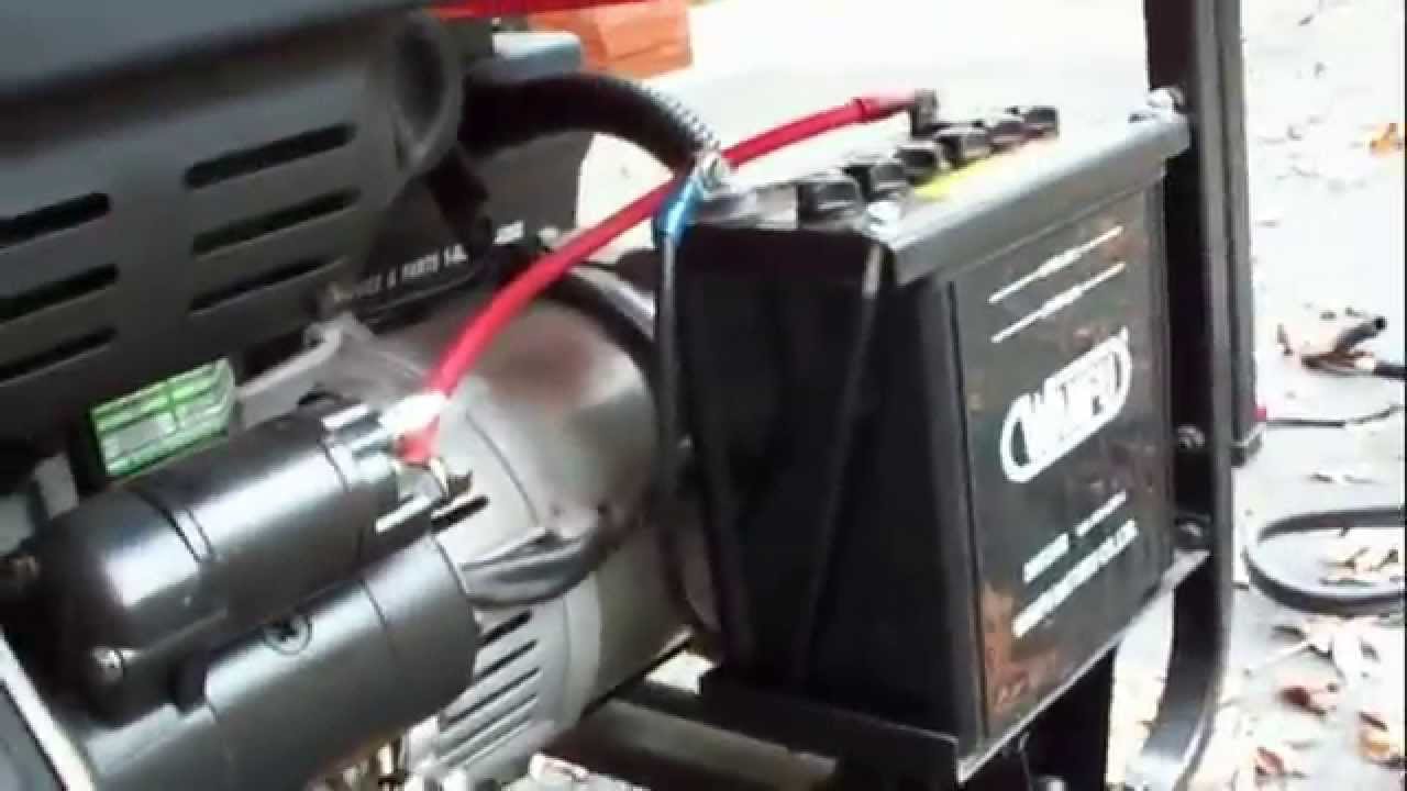 6KW ETQ Diesel Generator Startup