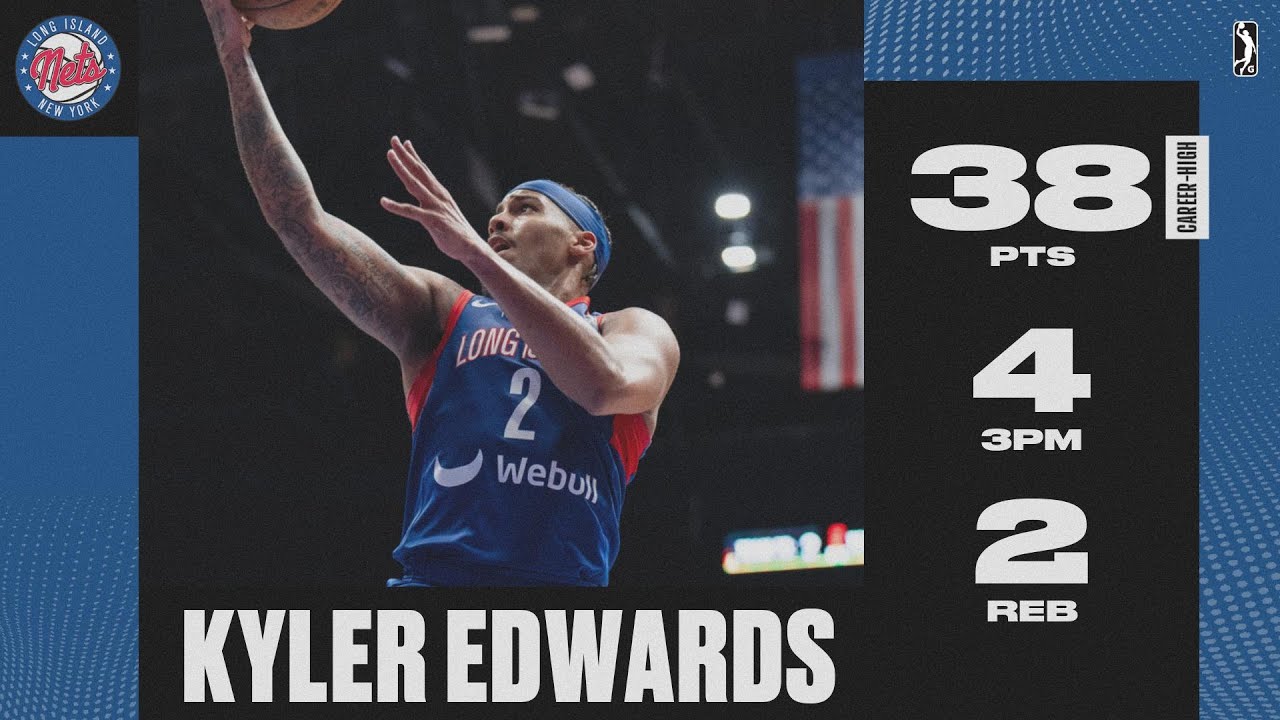 Kyler Edwards Goes Off For Career-High 38 PTS & 4 3PM