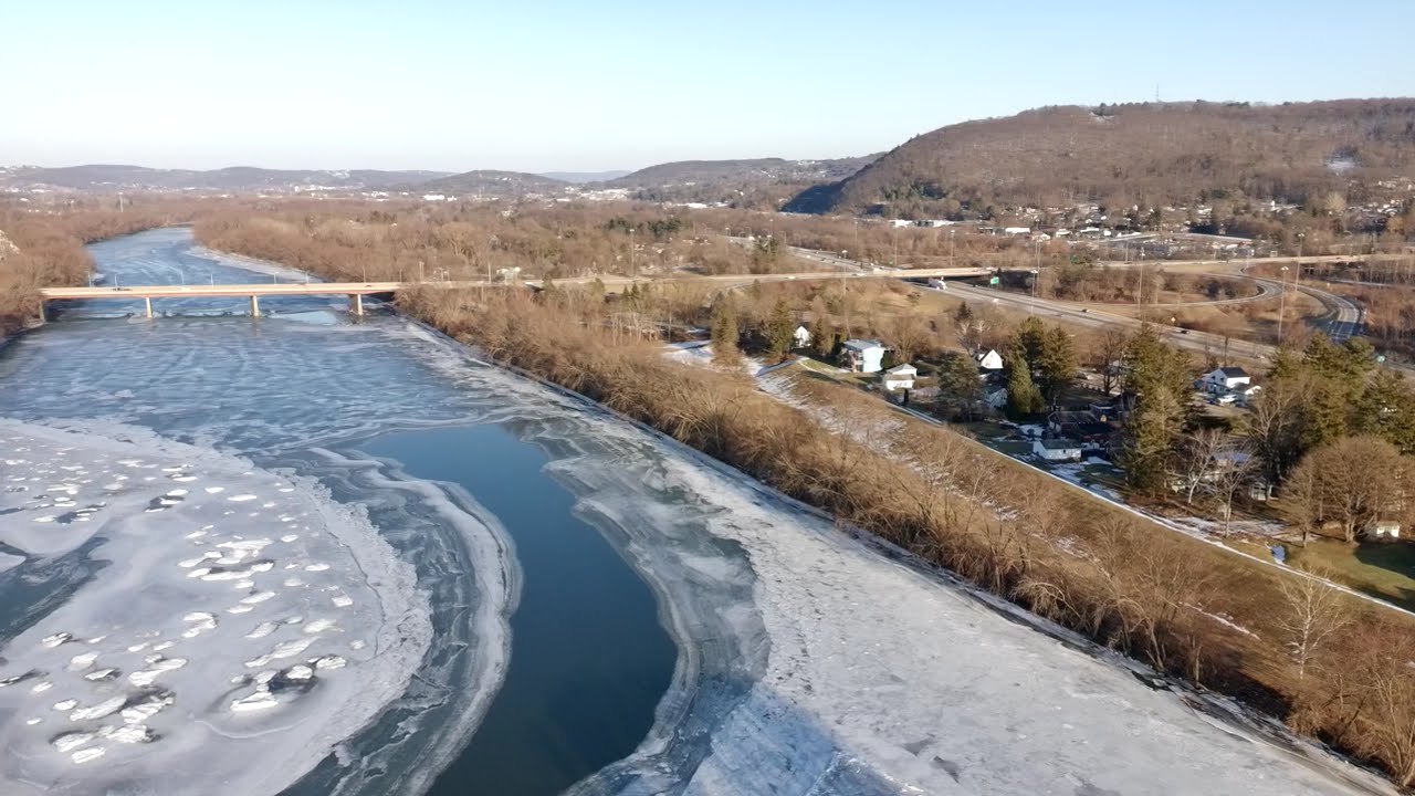 Bird's-Eye View of Vestal, NY from Endicott, NY!