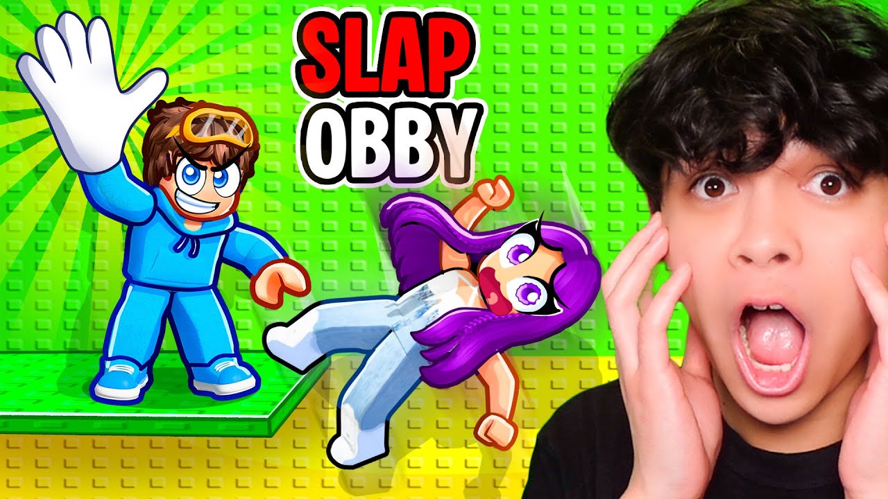Trolling with INSANE SLAPS in Roblox Tower..